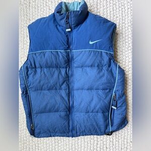 Vintage Nike ACG Blue down Quilted Vest